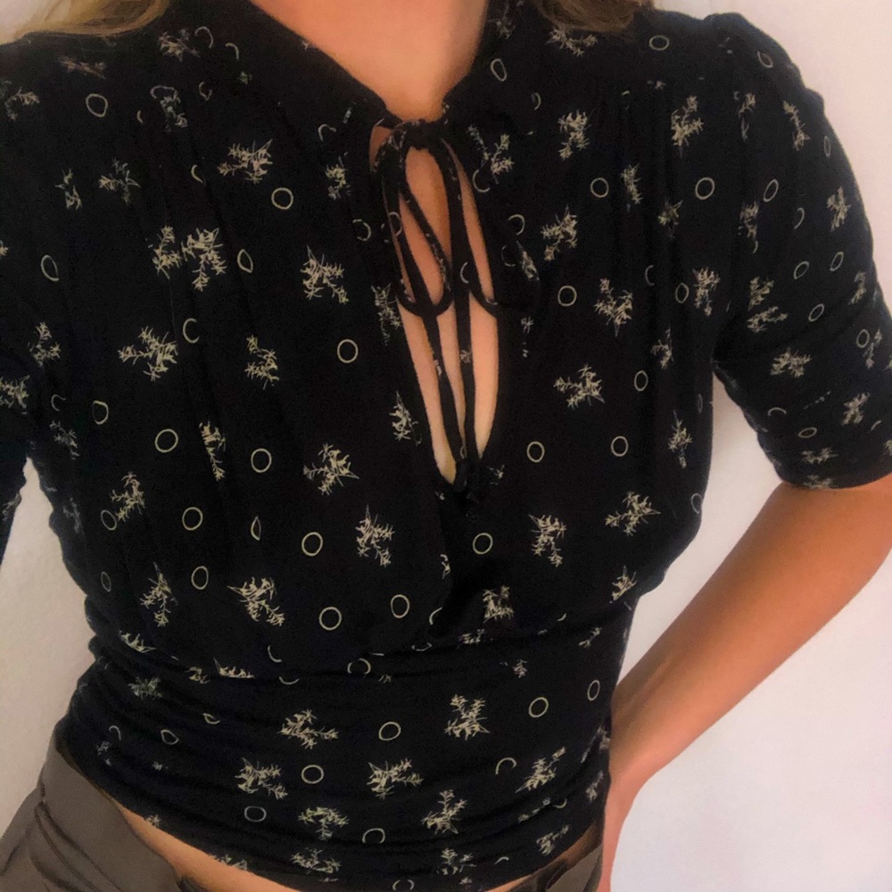 Free People Witchy Crop Top